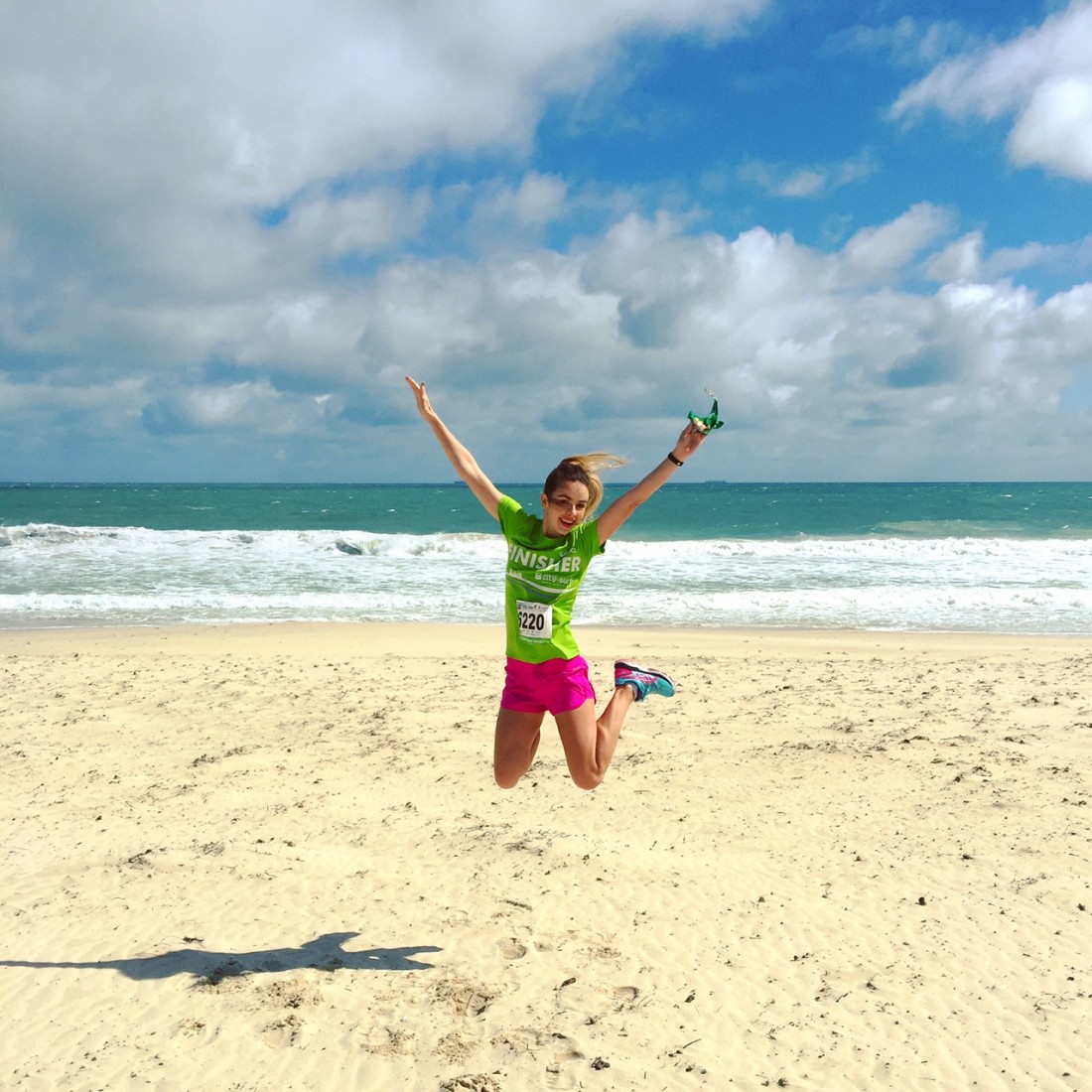 Today, I ran (jogged) the Perth City to Surf Half Marathon in 2 hours and 54 minutes. I know, I know – not an amazing time, but you wouldn’t believe how proud I am! </P>

<P>My decision to run the half marathon was based on realising a dream, proving to myself that I could actually do it and so that I could wear my medal everywhere for the next few weeks. What? I’m totally serious. </P>

<P>In all honesty, my initial attitude towards running the half-marathon was pretty blasé. I’m pretty fit and super active, but I’m not exactly a runner. I’m not particularly into running - and to be completely honest, I don't actually even really like running that much. But I do love a challenge! </P>

<P>I thought I’d share a few little pointers I learned from my incredibly chillaxed training regime, just incase any of you crazy kids decide to take it upon yourselves to do a half-marathon someday, with as little enthusiasm as me... </P>